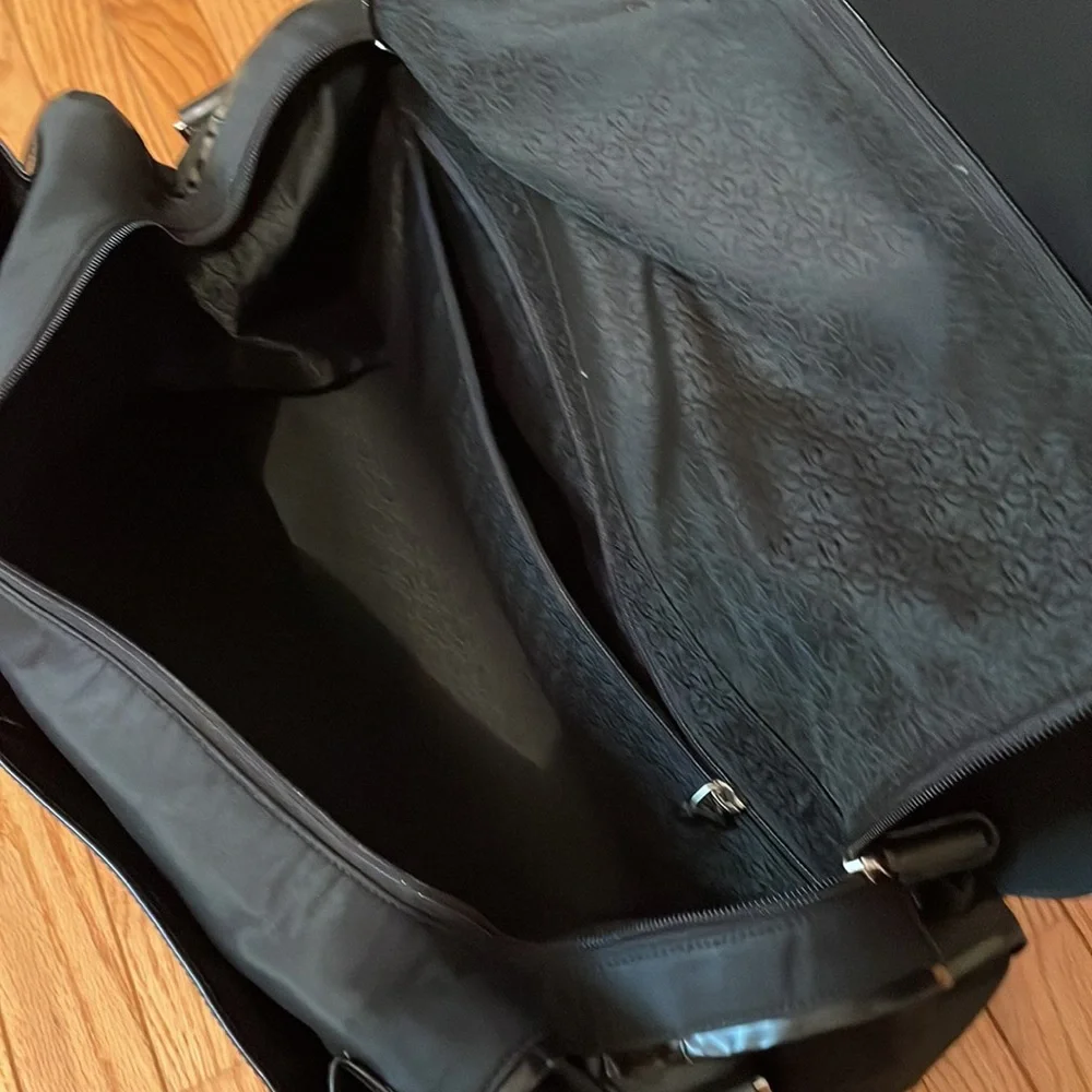 Pineider Firenze 1774 Weekend Duffle Leather & Neoprene - Picture 15 of 15